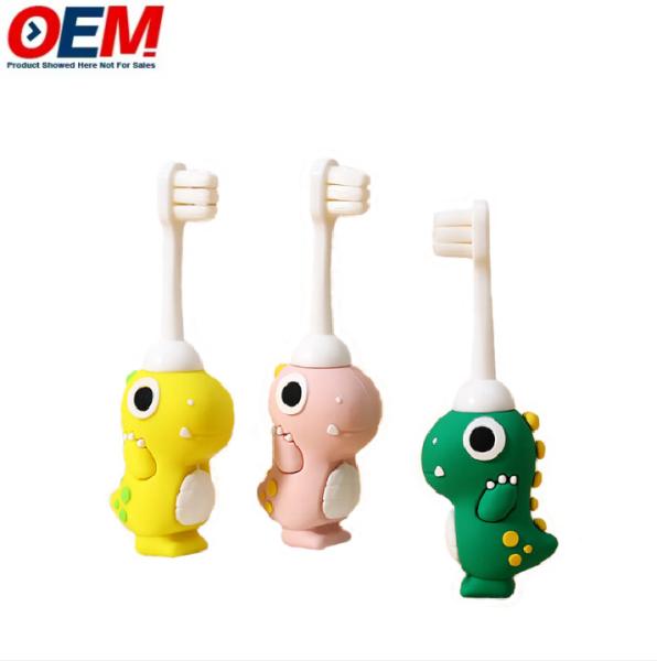Quality Custom Fun cartoon toothbrushes for kids children baby are safe and non-toxic customize to keep kids healthie for sale