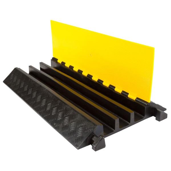 Quality 3Channel Extreme Rubber Cable Protector External Wire Protector for sale