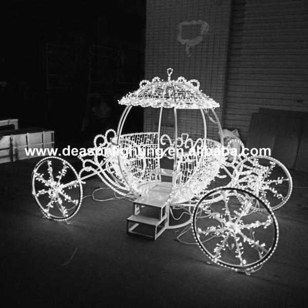 wedding lighted cinderella