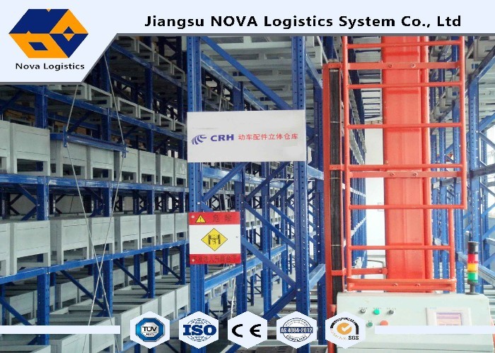 Corrosion Protection Automatic Storage And Retrieval System With Pallet Racking