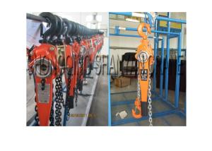 China Customized Color Lifting Tools , Lever Chain Block Cold Formed / Stamped Steel on sale