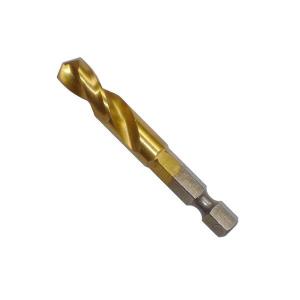 Buy cheap Hex Shank HSS Drill Bits For Steel , High Speed Twist Drill Bit Titanium Coated product