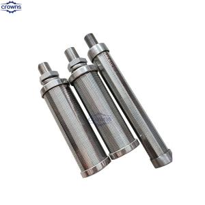 Johnson Wedge Wire Continuous Slot Filter Tube SS304 wedge wire screen Johnson filter strainer drum