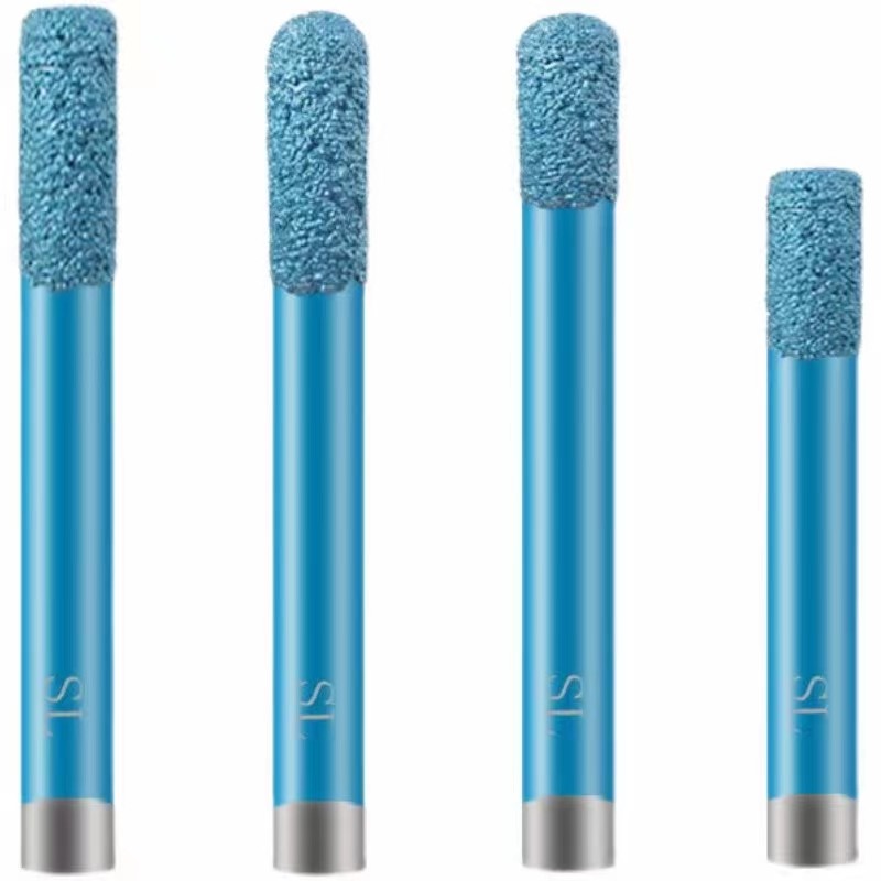Brazed diamond tools end mill and ball nose router bit for stone caving
