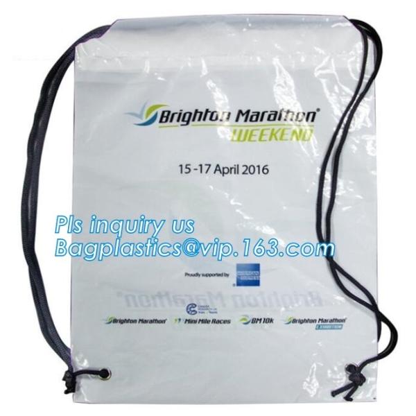 Biodegradable 22" X 28" Nylon Laundry Bags Two Shoulder Straps For Easy Backpack Carrying With bagplastics bagease packa