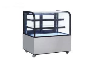 LED Light Hook Face 480W Cake Display Fridge