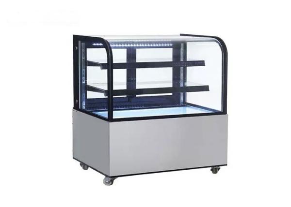 Quality LED Light Hook Face 480W Cake Display Fridge for sale
