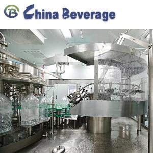 5L Water Bottles Packing Machine Stainless Steel Adjustable Capacity Gravity Filling