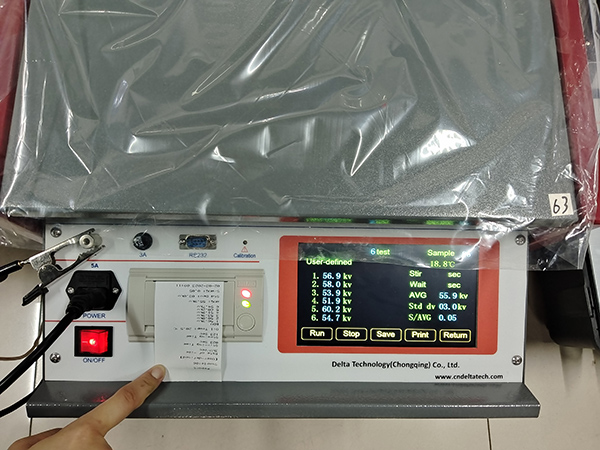 BDV-A 100kV With Oil Temperature Test Insulation Oil Withstand Voltage Tester