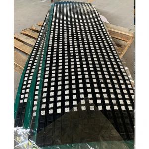 China Dimple Ceramic Tile Embedded In Rubber Lagging For Conveyor Pulley 500mm Width on sale