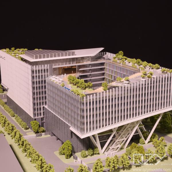 TP-Link Hangzhou Headquarters 1/300 Acrylic Model Designed for Sea Transportation