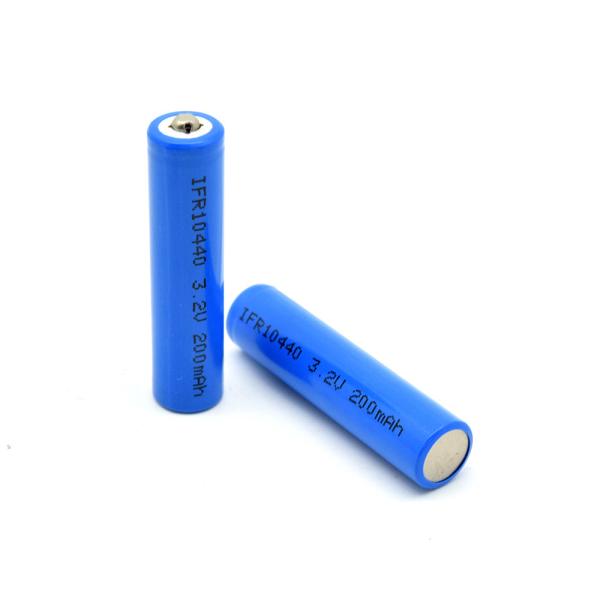 3.2v LiFePO4 10440 AAA Rechargeable Lithium Batteries For LED Lamp