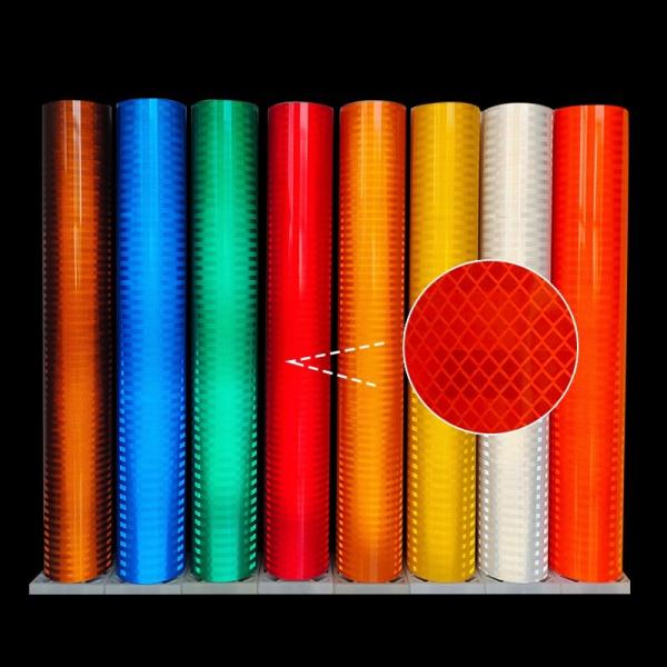 White Yellow Red Color HIP EGP Grade 7-10years Warranty Reflective Sheeting Vinyl Film For Highway Safety