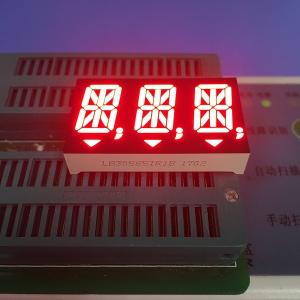Buy cheap Ultra Red Triple Digit 14 Segment Led Display For Medical Instrument , 14 Seg Display product