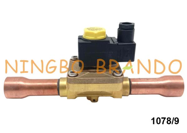 Quality 1 1/8'' 1078/9 Castel Type Solenoid Valve For Refrigeration System 24V 110V 220V for sale