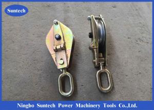 China Round Type Hook Type CE Hoisting Wire Rope Pulley Block on sale