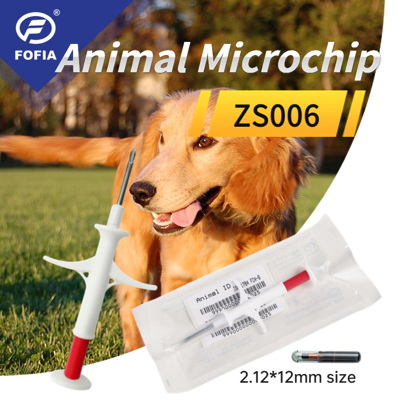 ISO Transponder Microchip 134.2KHz Pet Tracking Microchip FDX-B Animal Microchip Syringe