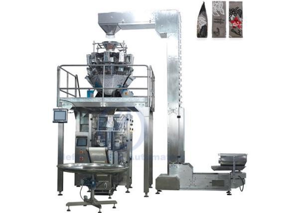 Quality Green Tea Bag Vertical Form Fill Seal Machine , VFFS Bagging Machine Easy Operation for sale