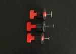 Plastic Tile Leveling System 1.5mm T type clips for Construction and Floor
