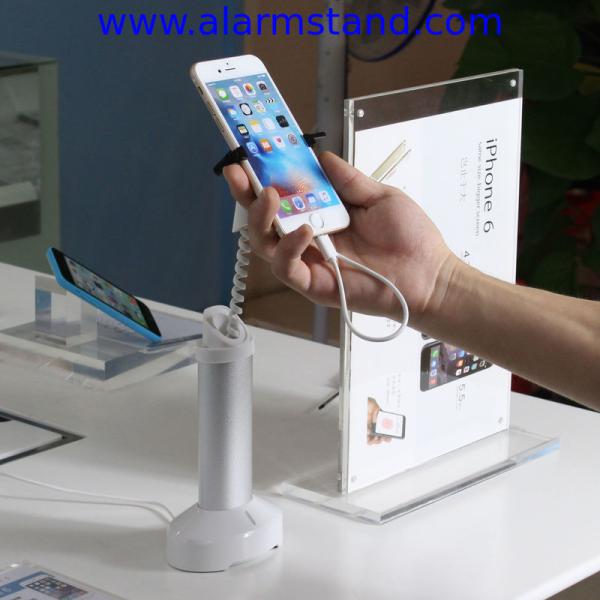 COMER clip stands handset security display alarming magnetic stand anti-theft devices