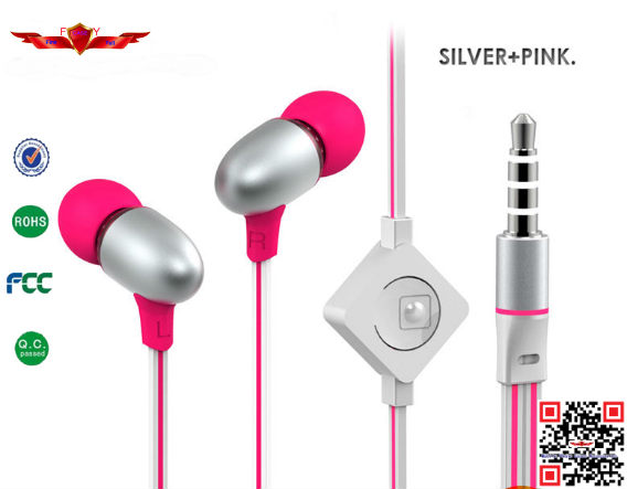 New Arrival 100% Qualify Colorful HD Sound Performacne Earphone For Iphone With Gift Box