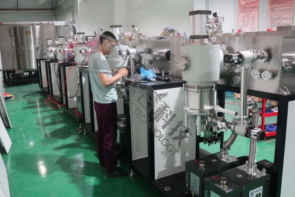 Inline Sputtering Coating System , Air To Air Continuous Magnetron Sputtering
