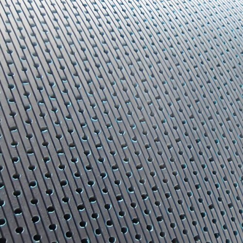 Vacuum Suction Press Roll with 30-40mm Rubber Coating and 4mm Drilled Holes for Paper Machine