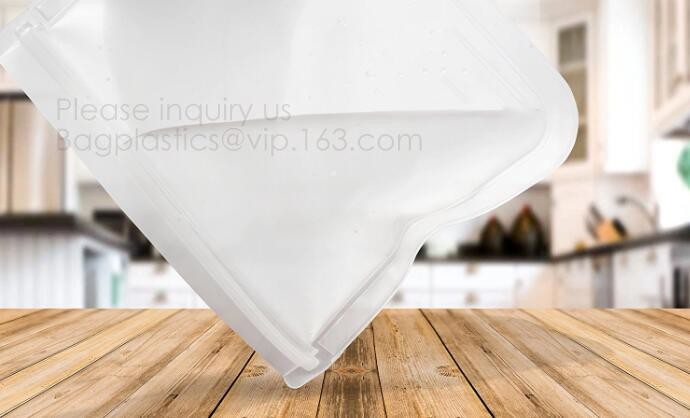 Round bottom polypropylene zip lock bag, CD bag, round reclosable bag, round reusable zip lock bag, round grip seal pack