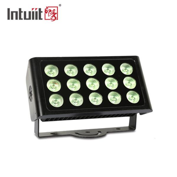 Quality Compact 15pcs × 5W RGBW Quad LED Stage Flood Lights for sale