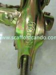 90° British scaffold pressed fixed coupler clamp for pipes Q235, electro