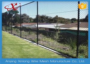 1.8 - 4.5mm Diameter Chain Link Fence With 35 * 35 Aperture For Playground