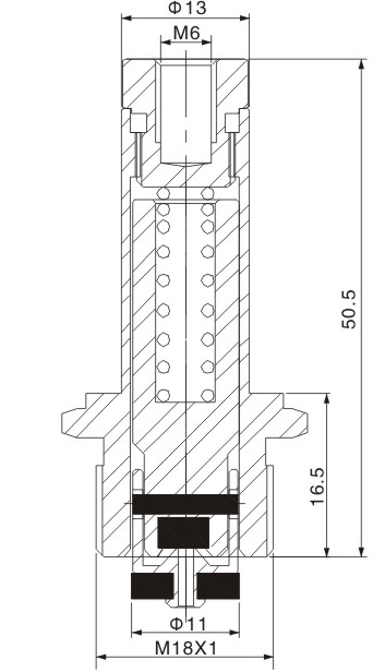 Dimension of BAPC213043044 Armature Assembly: