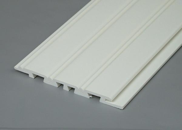 Quality 10ft Planking Exterior Window Trim / PVC Window Trim , Environmental-Friendly for sale