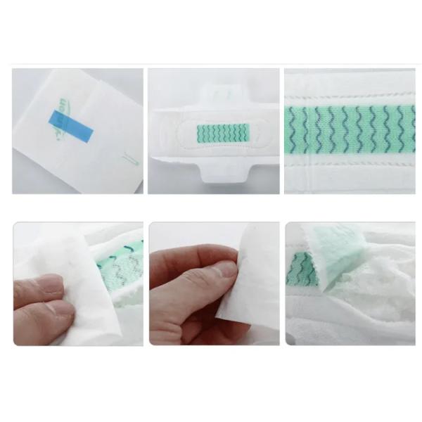 Disposable Feminine Hygiene Products Cotton Comfortable Sanitary Pads ISO9001