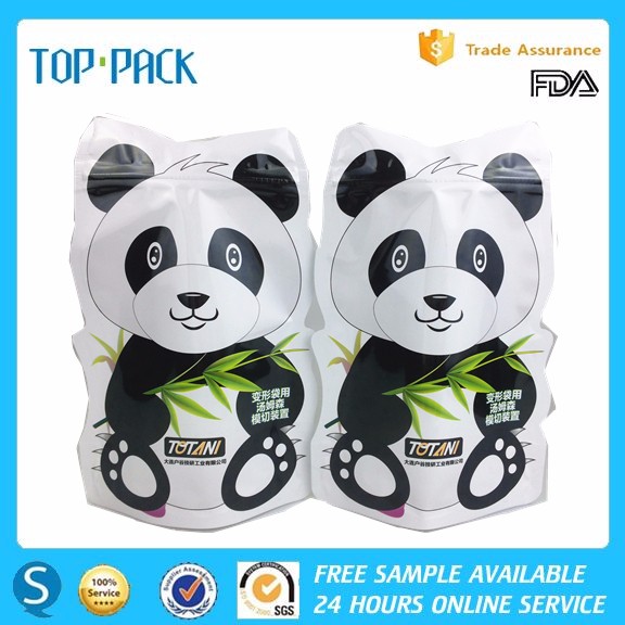 Foil Laminated Laser Custom Hologram Custom Stand Up Pouch Mylar Zipper Bag