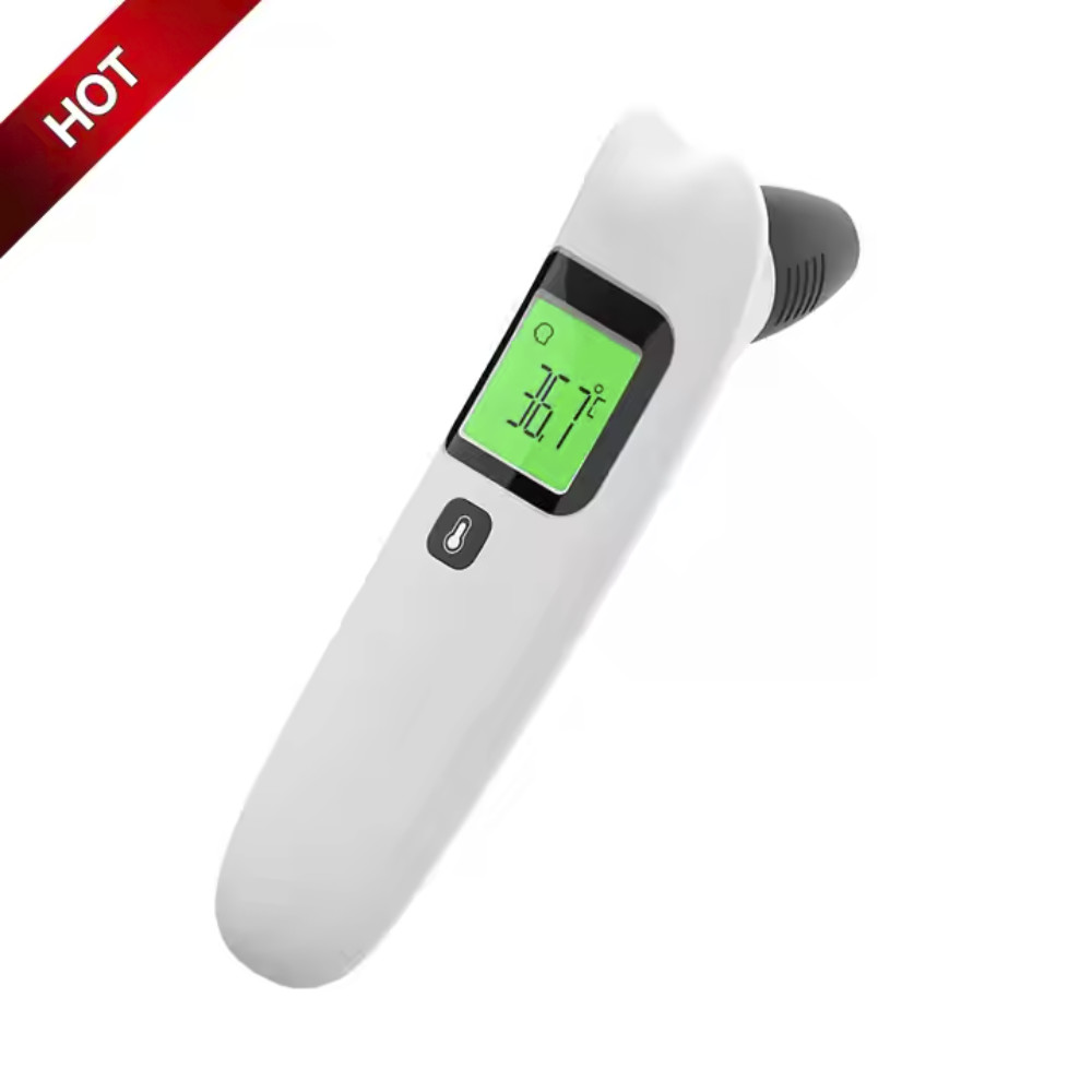 Buy cheap Fever Alarm Touchless Medical Forehead Thermometer With LCD Backlight product