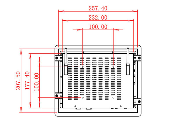 10.4-Inch Embedded Linux Display for Industrial Control Systems and HMI Applications