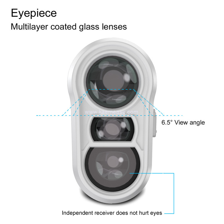 kaemeasu Hunting Range Finder Slope Scope Laser Distance Meter Telescope Multiple Modes Laser Rangefinders M800