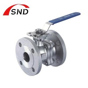 Flanged Stainless Steel Floating Ball Valve For Pharmaceutical Industry