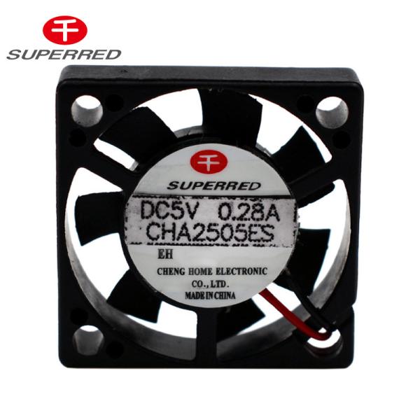 Quality Cheng Home Plastic PBT 94V0 25x6.2mm DC brushless Fan for sale
