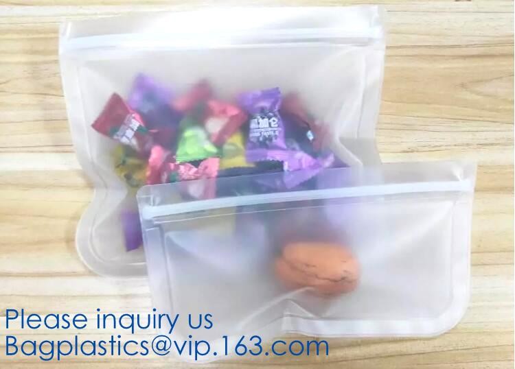Round bottom polypropylene zip lock bag, CD bag, round reclosable bag, round reusable zip lock bag, round grip seal pack
