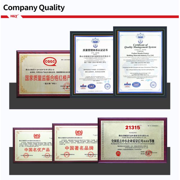 OEM Factory CPVC Solvent Cement Plastic Extrusion Processing Full Stock