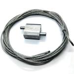High Pulling Force Adjustable Double Lock Two Way Cable Gripper Catenary Kit For
