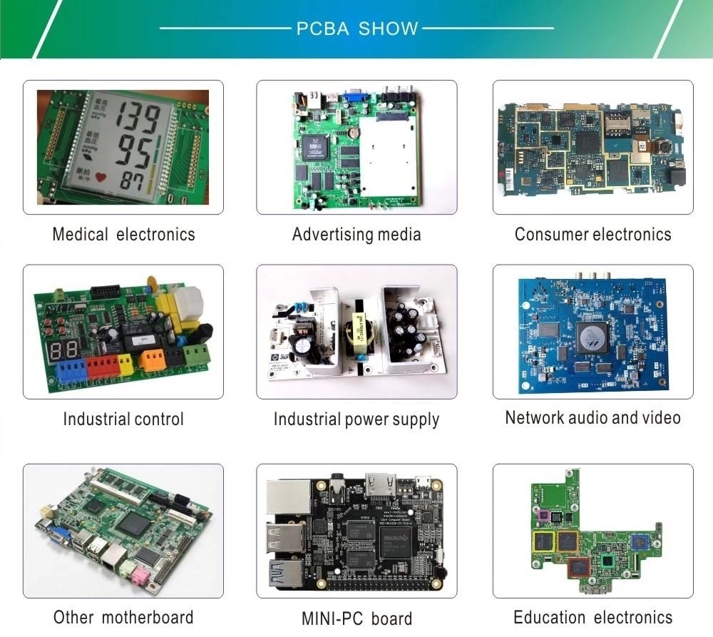 6 Layers PCBA Board Software Burning Program Coppercam Etching Pcb Assembly