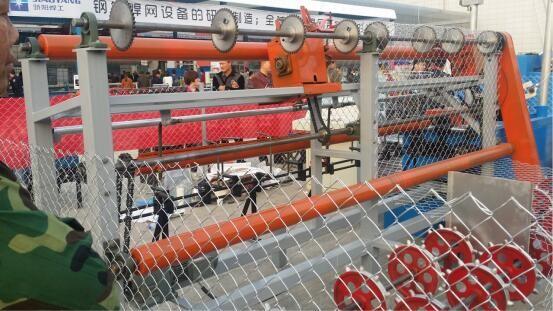 Quality Diamond Mesh Automatic Chain Link Machine Manufacturer Length 3m Or 4m for sale
