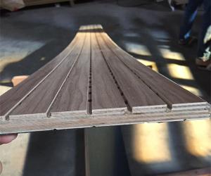 Wood Grain 1.2m Length 6mm Pegboard Sheet for sound proof