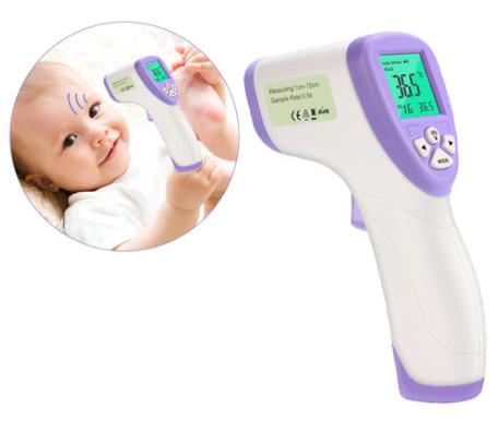 Quality Battery Powered Non Contact Infrared Thermometer , Non Contact Temperature Gun for sale