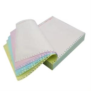 China 20 Lbs Sustainable White Carbonless Computer Forms For One Sided One Sided Printing on sale