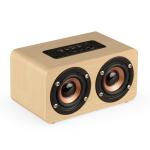 Retro Wood Bluetooth Speaker Wireless Speaker Support AUX TF Card for Smartphone
