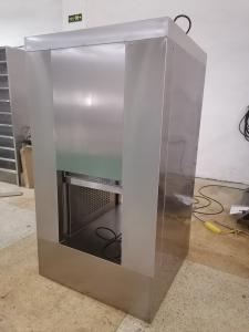 Static Pass Box Stainless Electrical Interlock Clean Room Pass Box